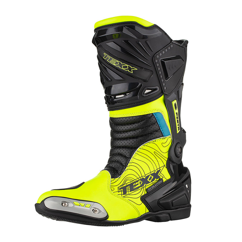 Bota Texx Pista Preta Verde E Azul Psbk 39