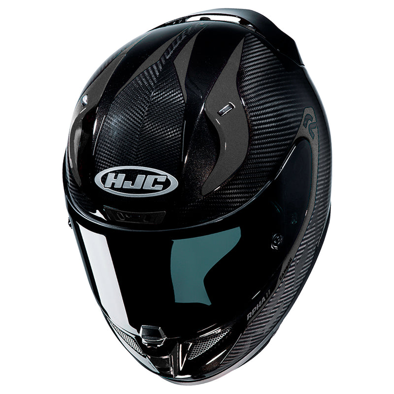 Capacete Hjc Rpha 11 Carbon Bleer Preto E Cinza 56