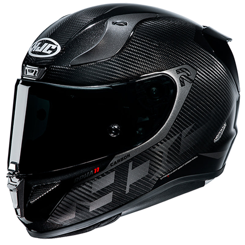 Capacete Hjc Rpha 11 Carbon Bleer Preto E Cinza 56