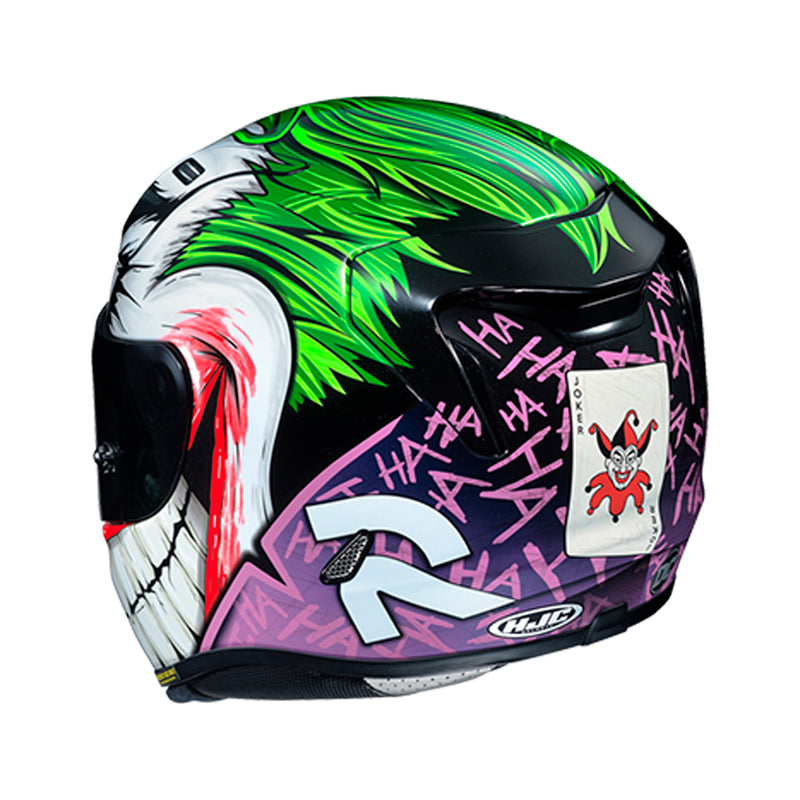 Capacete Hjc Rpha 11 Dc Joker Verde E Roxo 55