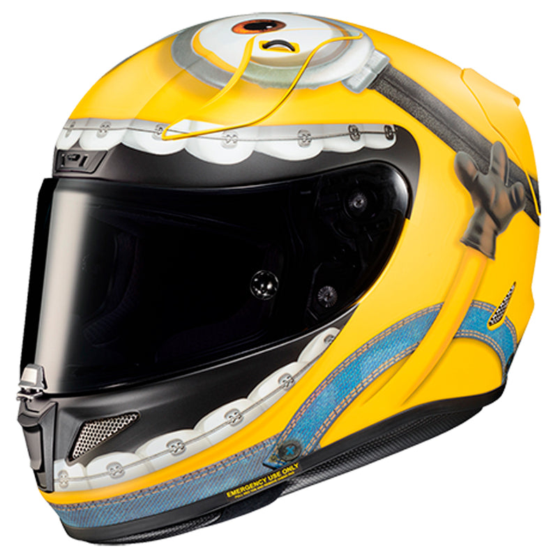 Capacete Hjc Rpha 11 Minions Otto Amarelo 56