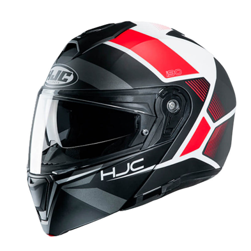 Capacete Hjc I90 Hollen Grafite 56