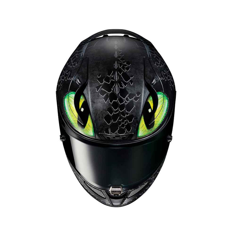 Capacete Hjc Rpha 11 Toothless Universal Mc4sf Preto 56