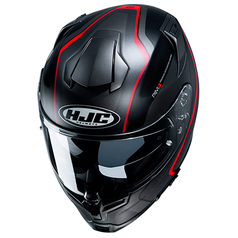 Capacete Hjc Rpha 70 Kroon Preto E Vermelho 58