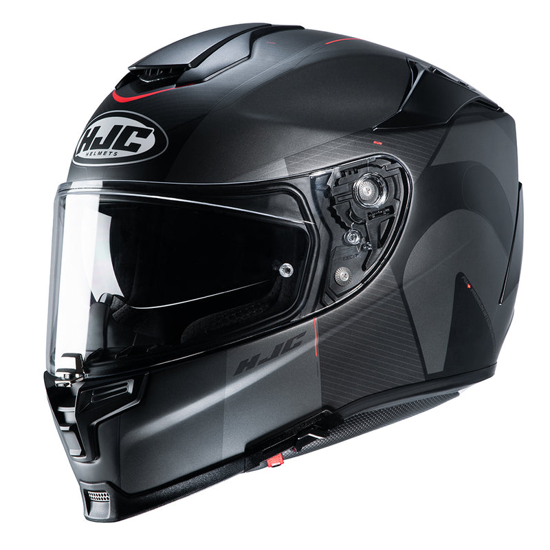 Capacete Hjc Rpha 70 Wody Preto E Vermelho 58