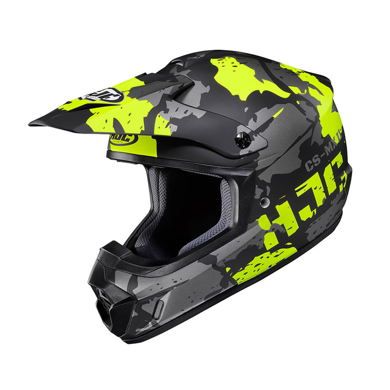 Capacete Hjc Off Csmxii Ferian Cinza E Verde 58