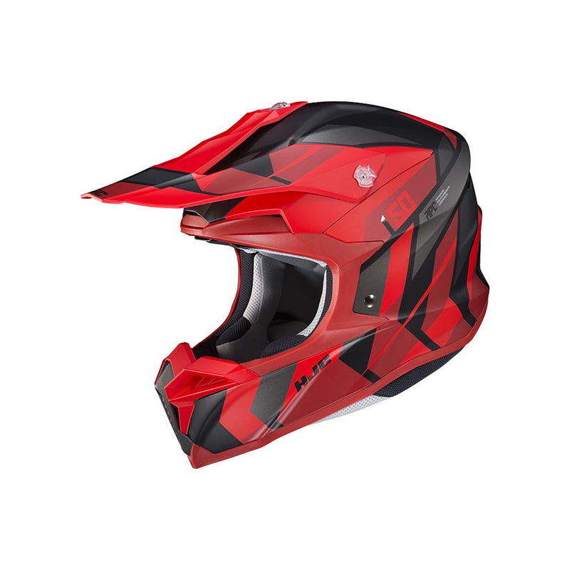 Capacete Hjc Off I50 Vanish Vermelho E Preto 58