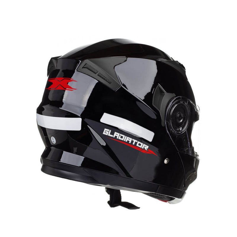 Capacete Texx Escamot Gladiator Pret Brilhante 56